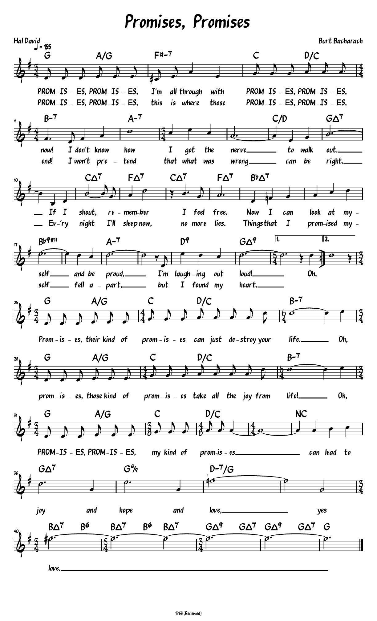 Sheet Music